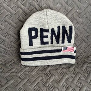 Primark Gray Beanie with Penn Logo